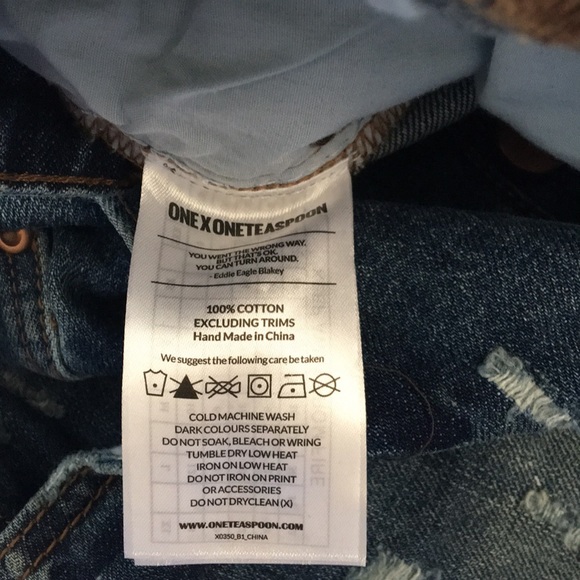 One Teaspoon | High Waist Bandits - Picture 6 of 8